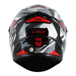CAPACETE LS2 CLASSIC TANK VERMELHO