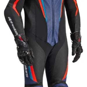 Macacão Alpinestars Gp Force V2 Azul Vermelho