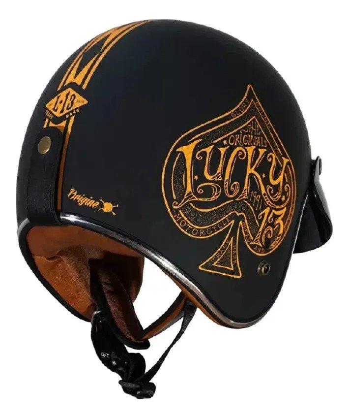 Capacete Origine Primo Red Spade Orange Matt - Imagem 5