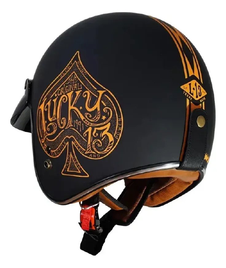 Capacete Origine Primo Red Spade Orange Matt - Imagem 2