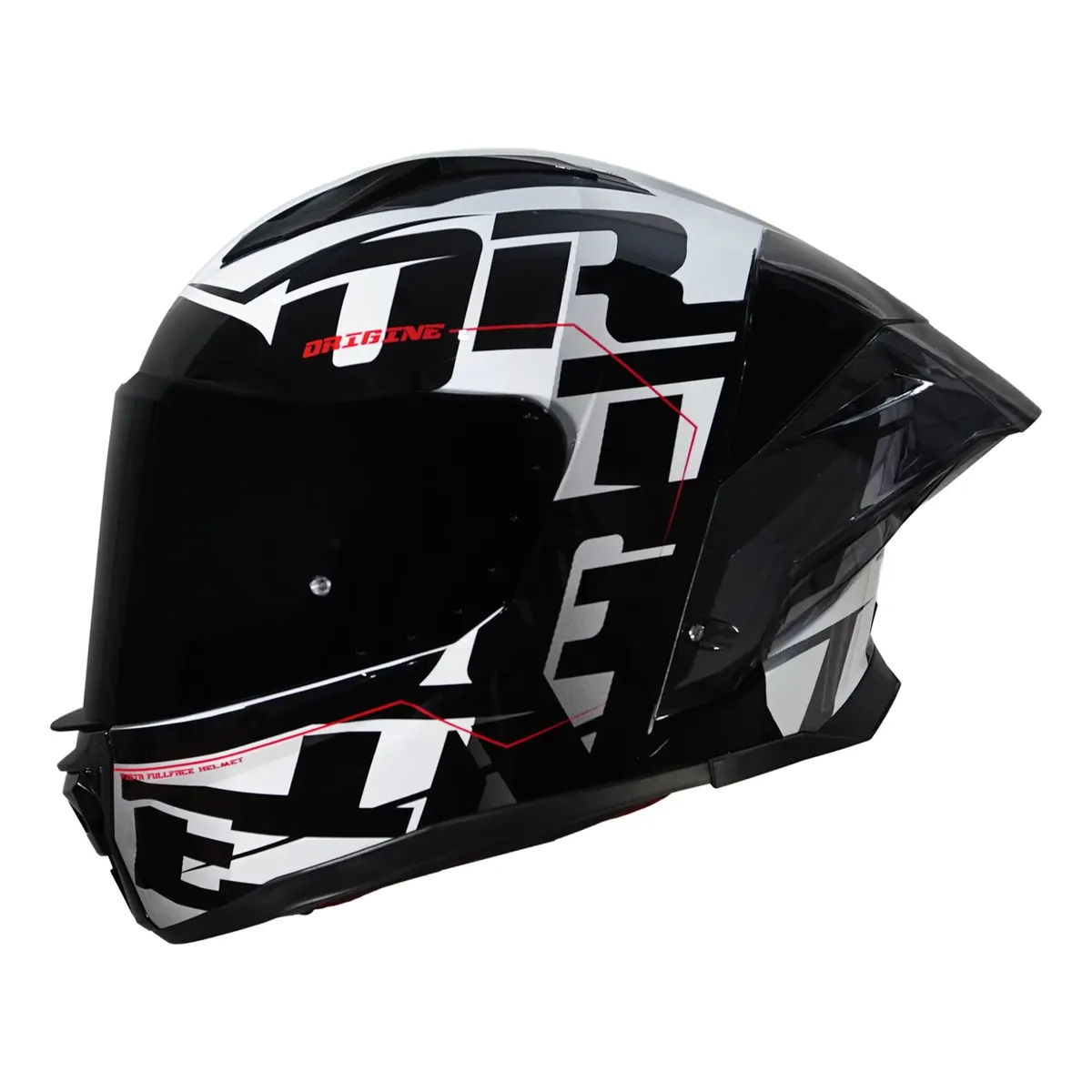 Capacete Origine Pista Mugello White Gloss - Imagem 5